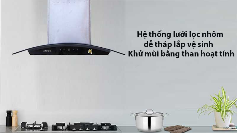 Máy hút mùi Apechome APH-HP005 - Hàng chính hãng