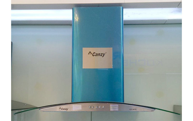 Máy hút mùi tum kính Canzy CZ-3490 - Hàng chính hãng