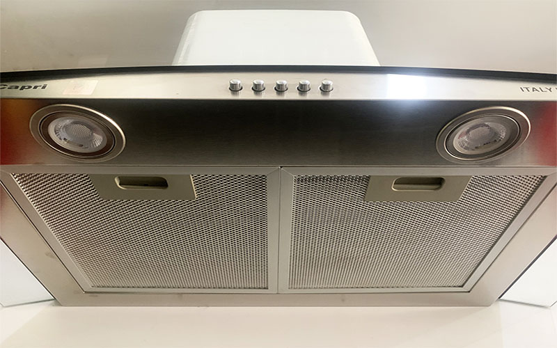 Máy hút mùi tum kính Capri CR-608H - Hàng chính hãng