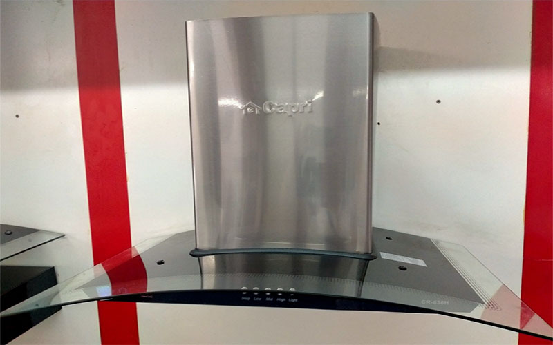 Máy hút mùi tum kính Capri CR-636H - Hàng chính hãng