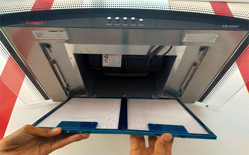 Máy hút mùi tum kính Capri CR-638H - Hàng chính hãng