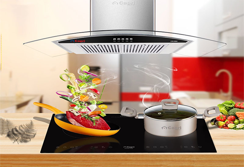 Máy hút mùi tum kính Capri CR-639H - Hàng chính hãng