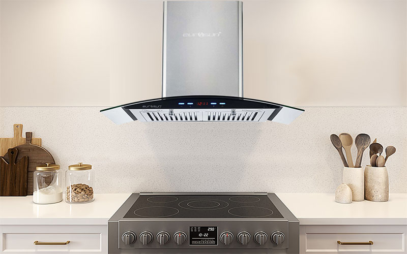 Máy hút mùi tum kính Eurosun EH-70K11E - Hàng chính hãng