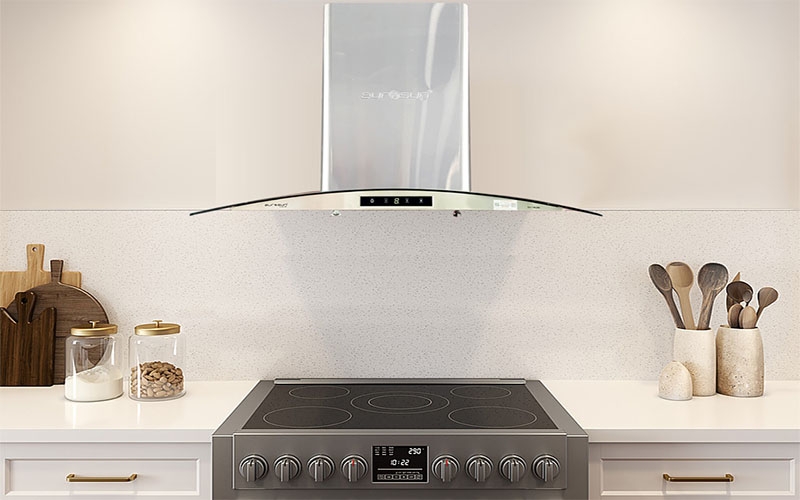 Máy hút mùi tum kính Eurosun EH-70K26S - Hàng chính hãng