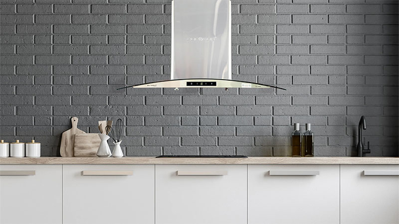 Máy hút mùi tum kính Eurosun EH-90K26S