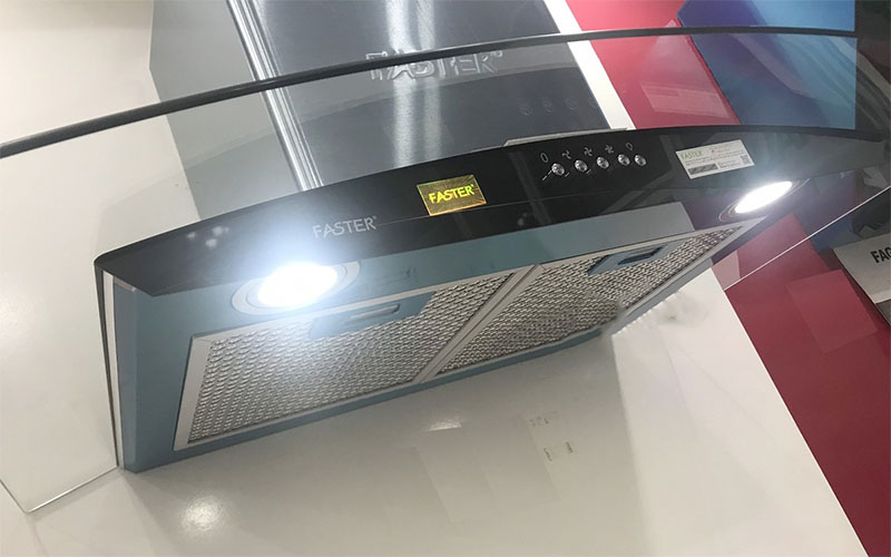 Máy hút mùi tum kính Faster FS-3388C1-70B - Hàng chính hãng