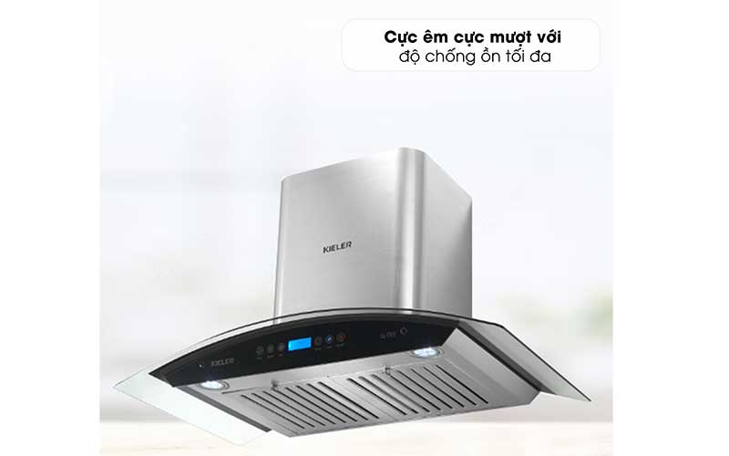 Máy hút mùi tum kính Kieler KL-T903 - Hàng chính hãng