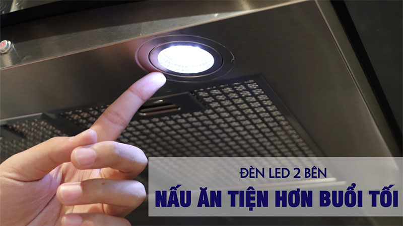 Máy hút mùi tum kính Malloca MC-750E - Hàng chính hãng