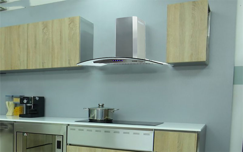 Máy hút mùi tum kính Sanko SC387 - Hàng chính hãng