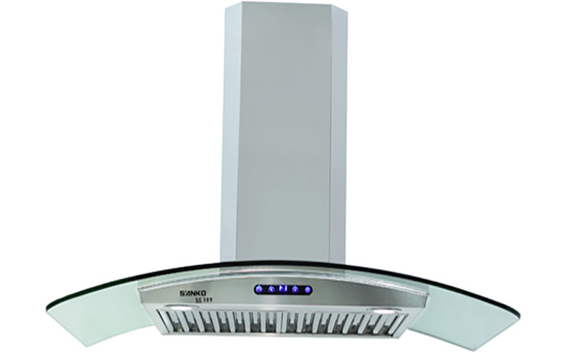 Máy hút mùi tum kính Sanko SC389 - Hàng chính hãng