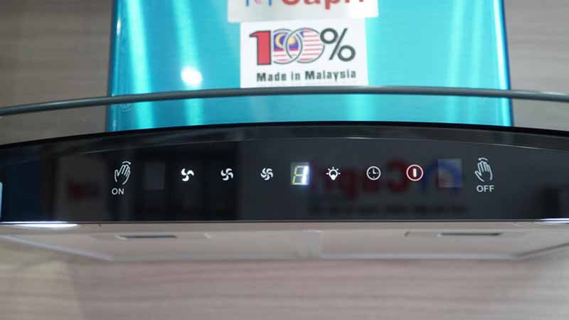 Máy hút khói khử mùi Capri CR-788S - Hàng chính hãng