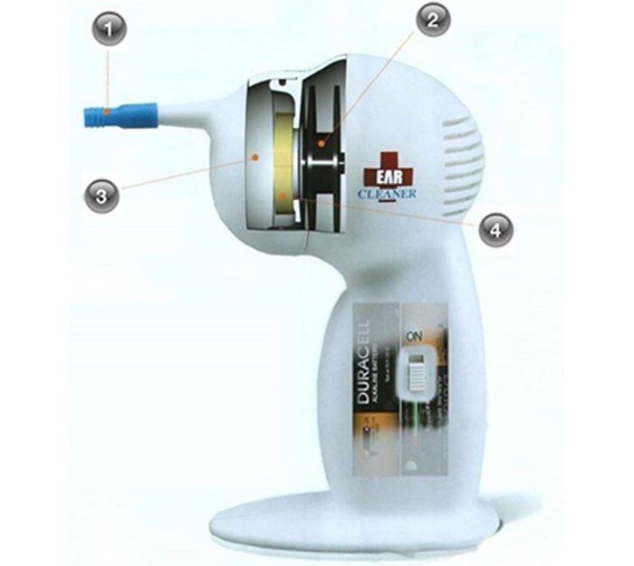 Máy hút ráy tai và nước mũi thông minh Wax Vac - Hàng chính hãng