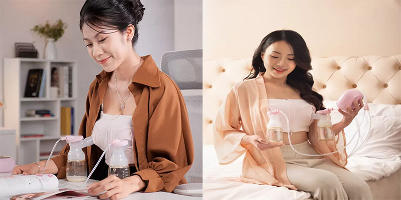 Máy hút sữa điện đôi Beborn BP01#ED - Hàng chính hãng