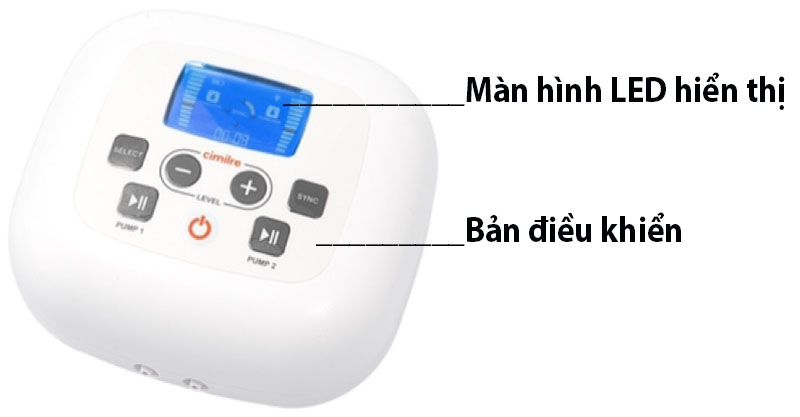 Máy hút sữa điện đôi Cimilre S5+ - Hàng chính hãng