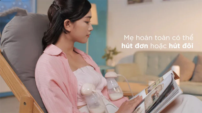 Máy hút sữa điện đôi Fatzbaby Symbio 2 FB1142RH - Hàng chính hãng