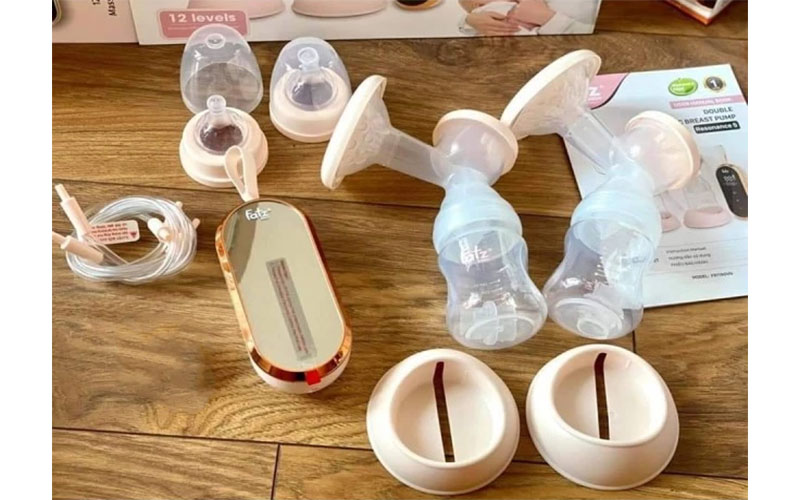 Máy hút sữa điện đôi Resonance 5 Fatzbaby FB1180VNH (không kèm adaptor) - Hàng chính hãng