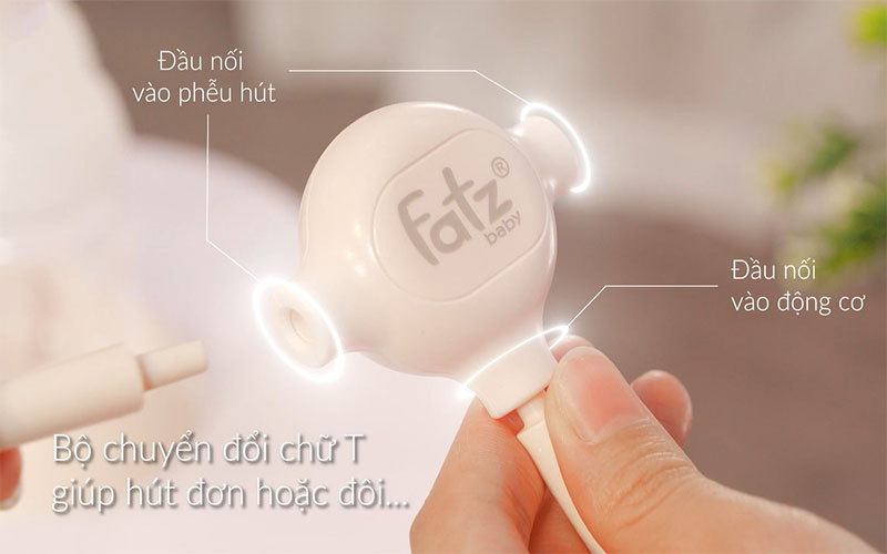Máy hút sữa điện đôi Resonance 5 Plus Fatzbaby FB1181VN - Hàng chính hãng