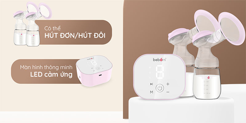 Máy hút sữa điện đôi Latteo 4 BP05TG - Hàng chính hãng