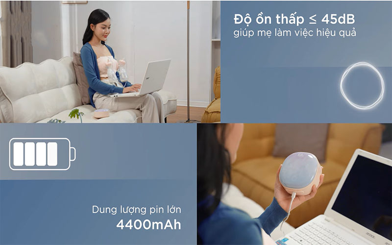 Máy hút sữa điện đôi Resonance 10 Fatzbaby FB1115VN - Hàng chính hãng