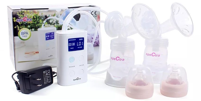 Máy hút sữa điện đôi Spectra 9 PLUS - Hàng chính hãng