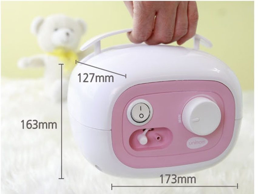 Kích thước của Máy hút sữa điện đôi Unimom Forte UM880113
