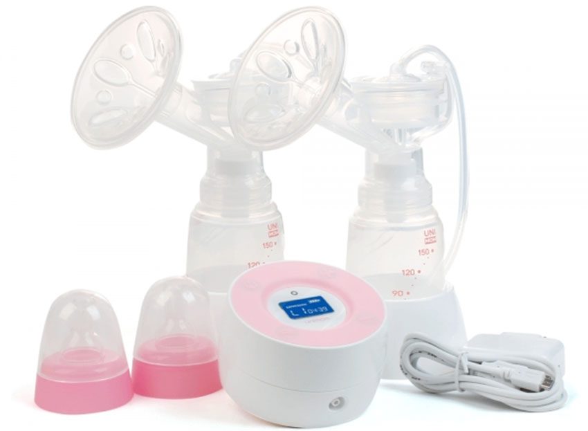 Máy hút sữa điện đôi Unimom Minuet UM872019 - Hàng chính hãng