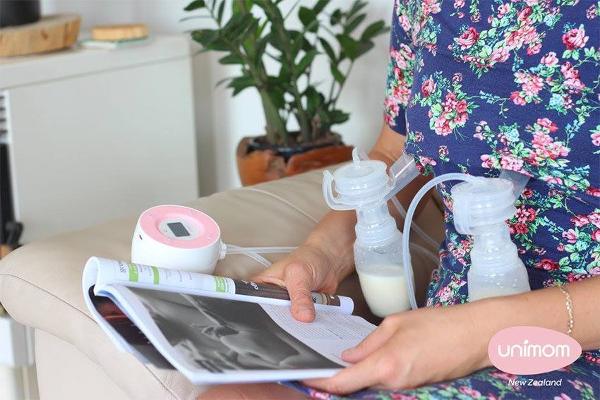 Máy hút sữa điện đôi Unimom Minuet UM872019 - Hàng chính hãng