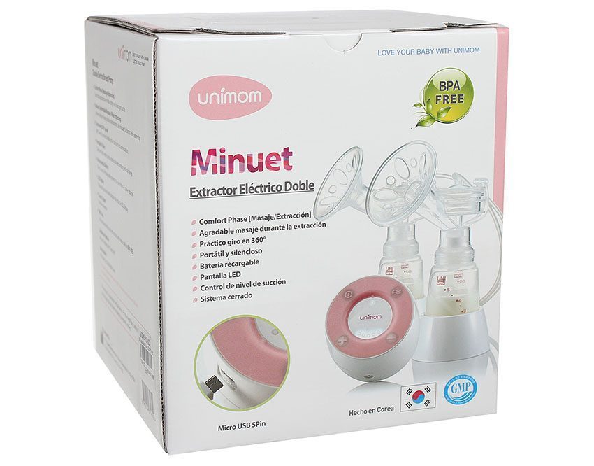 Máy hút sữa điện đôi Unimom UM871692 - Hàng chính hãng