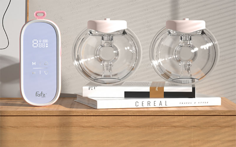 Máy hút sữa điện đôi rảnh tay Fatzbaby Twinfree 3 FB1309SD - Hàng chính hãng
