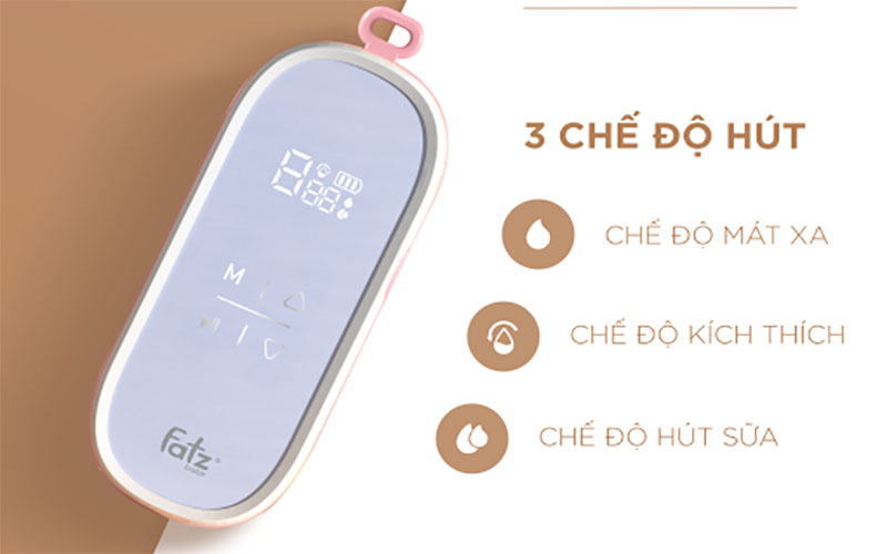 Máy hút sữa điện đôi rảnh tay Fatzbaby Twinfree 3 FB1309SD - Hàng chính hãng