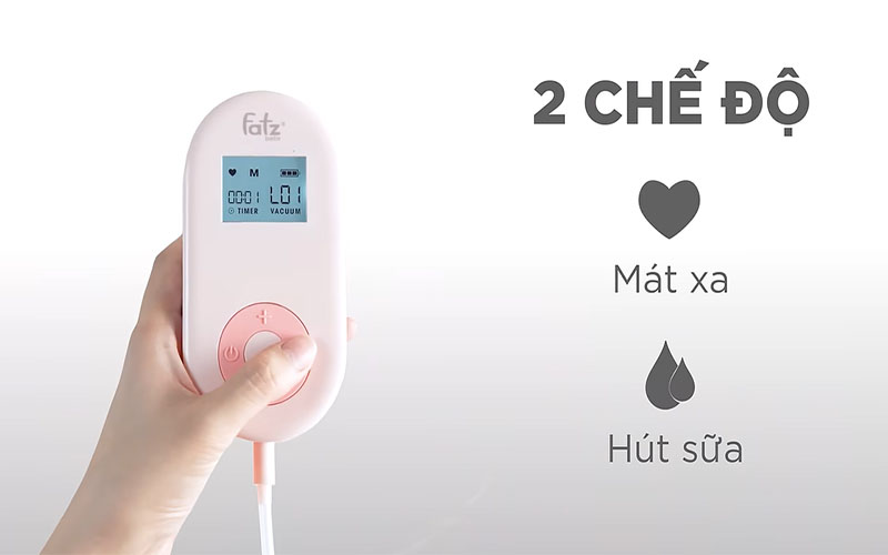 Máy hút sữa điện đôi rảnh tay Fatzbaby TwinFree 4 FB1310TP - Hàng chính hãng