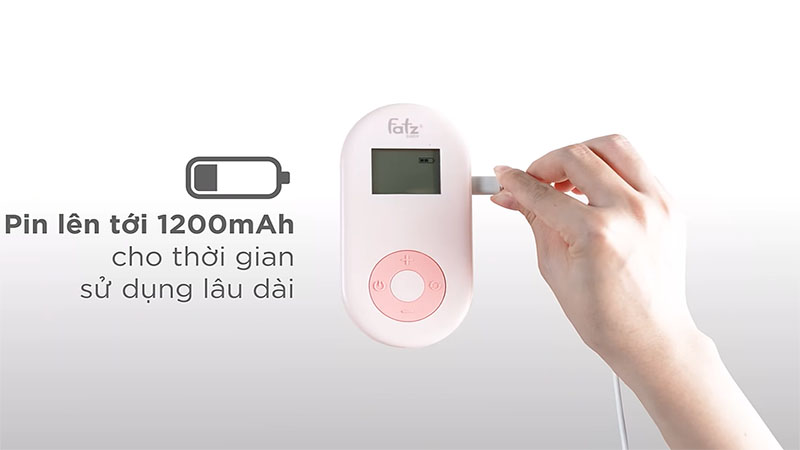 Máy hút sữa điện đôi rảnh tay Fatzbaby TwinFree 4 FB1310TP - Hàng chính hãng