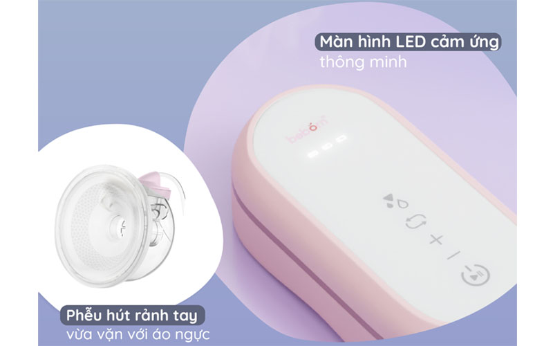 Máy hút sữa điện đôi và hút mũi Beborn BP04HB - Hàng chính hãng
