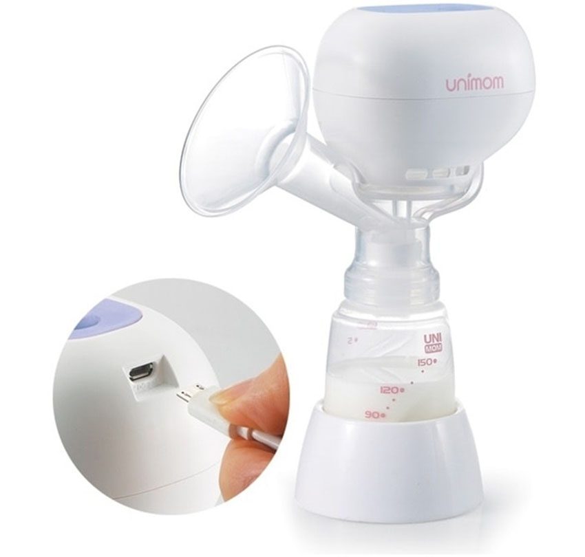 Máy hút sữa điện đơn Unimom Kpop-Eco UM871104 - Hàng chính hãng