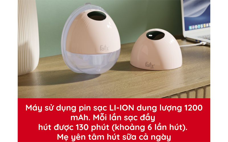 Máy hút sữa điện rảnh tay Fatzbaby Freemax 11 FB1207CW - Hàng chính hãng