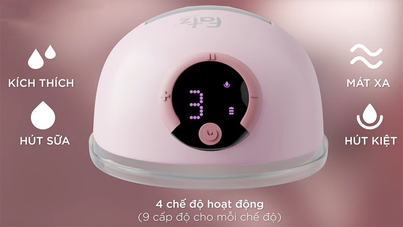 Máy hút sữa điện rảnh tay Freemax 12 Fatzbaby FB1232TP - Hàng chính hãng