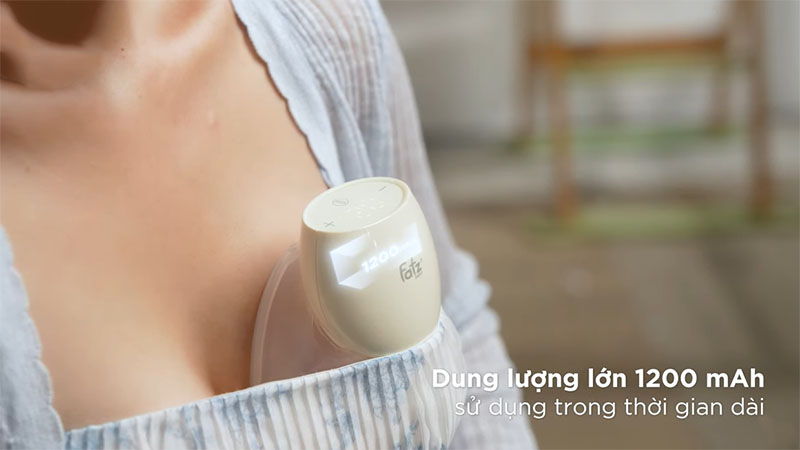 Dung lượng pin của Máy hút sữa điện rảnh tay Freemax 17 Fatzbaby FB1260BT