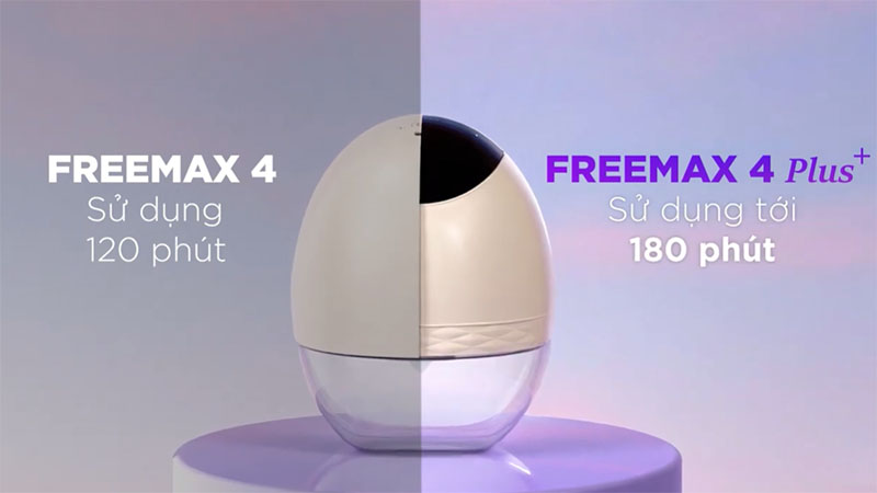 Máy hút sữa điện rảnh tay Freemax 4 Plus Fatzbaby FB1277RH - Hàng chính hãng
