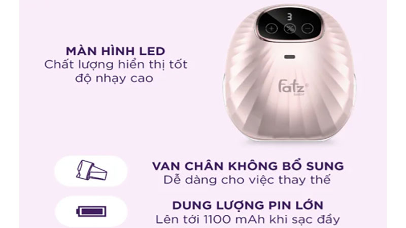 Máy hút sữa điện rảnh tay Freemax 6 Fatzbaby FB1211MX - Hàng chính hãng