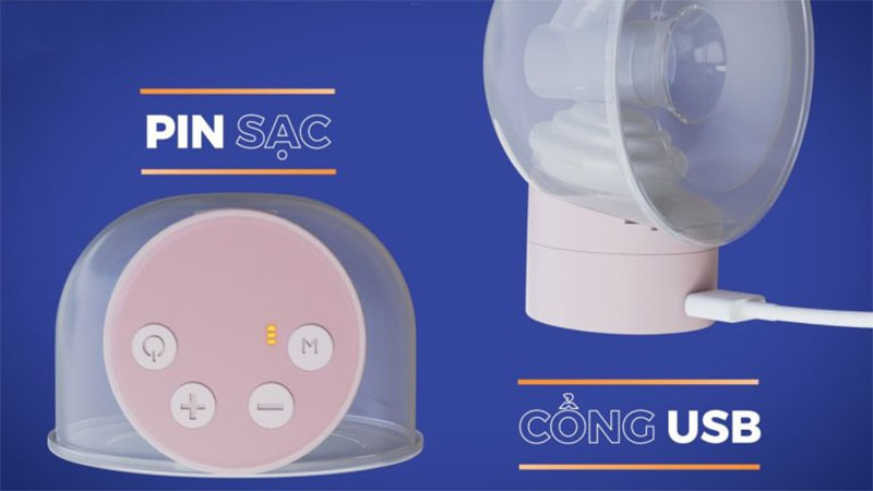 Máy hút sữa điện rảnh tay Freemax 7 Fatzbaby FB1222TP - Hàng chính hãng