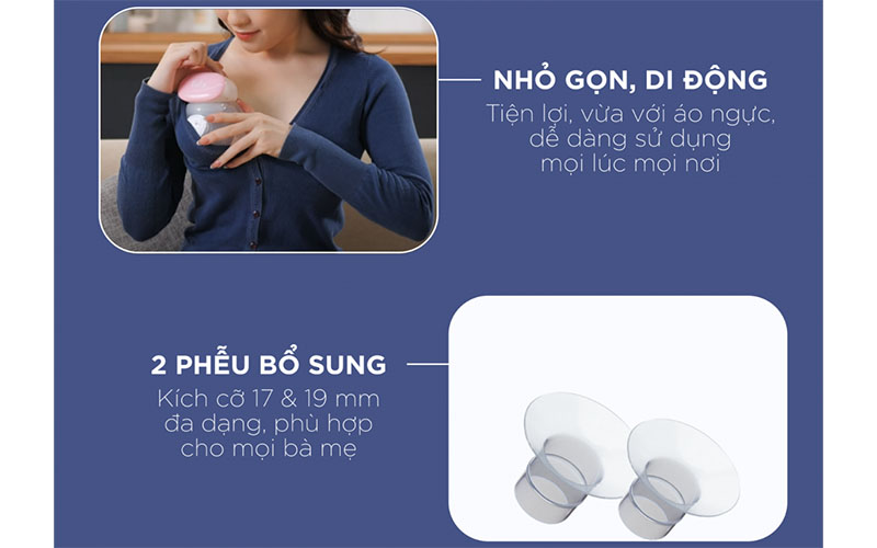 Máy hút sữa điện rảnh tay Freemax 9 Fatzbaby FB1211HY - Hàng chính hãng