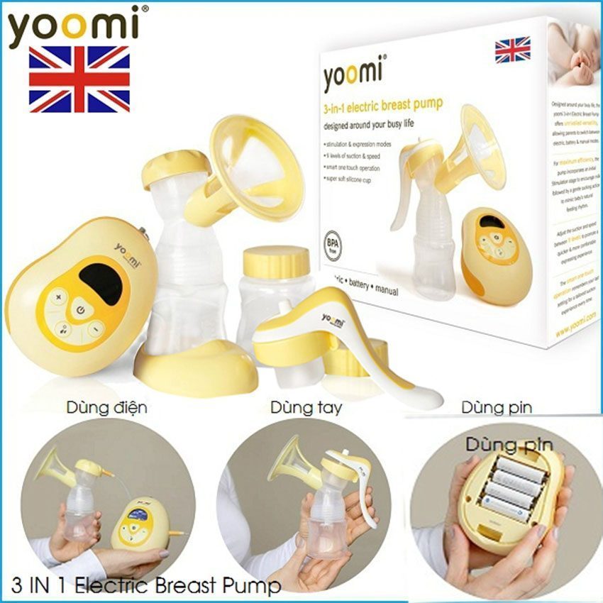 Máy hút sữa đơn Yoomi YBP.ME - Hàng chính hãng