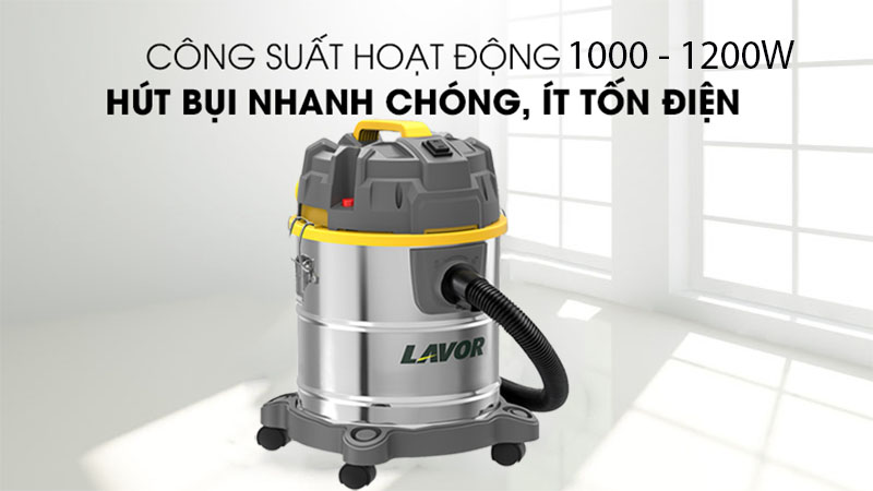 Máy hút thổi bụi khô và ướt Lavor Dozzy 20XS - Hàng chính hãng