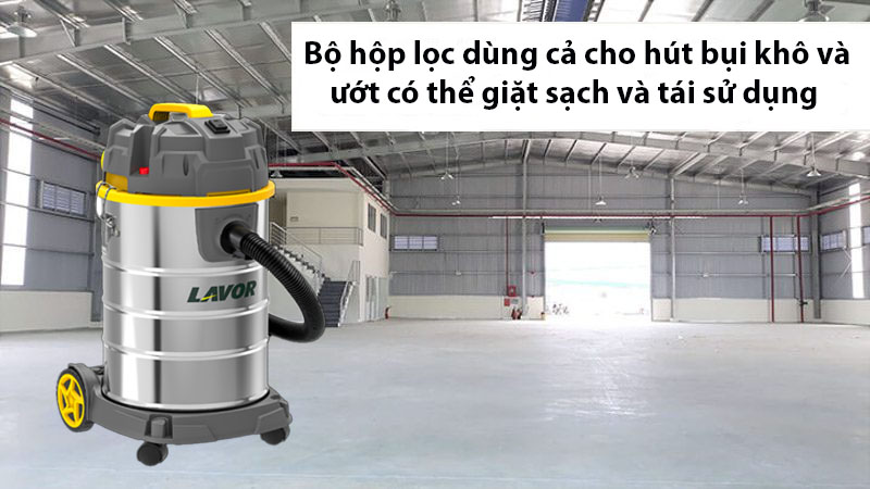 Bộ lọc của Máy hút thổi bụi khô và ướt Lavor Dozzy 30XS
