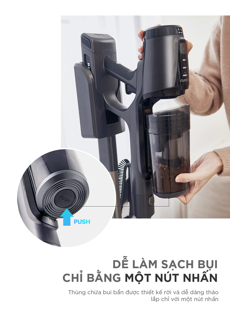 Máy hút bụi Cuckoo CVC-B1010UG - Hàng chính hãng