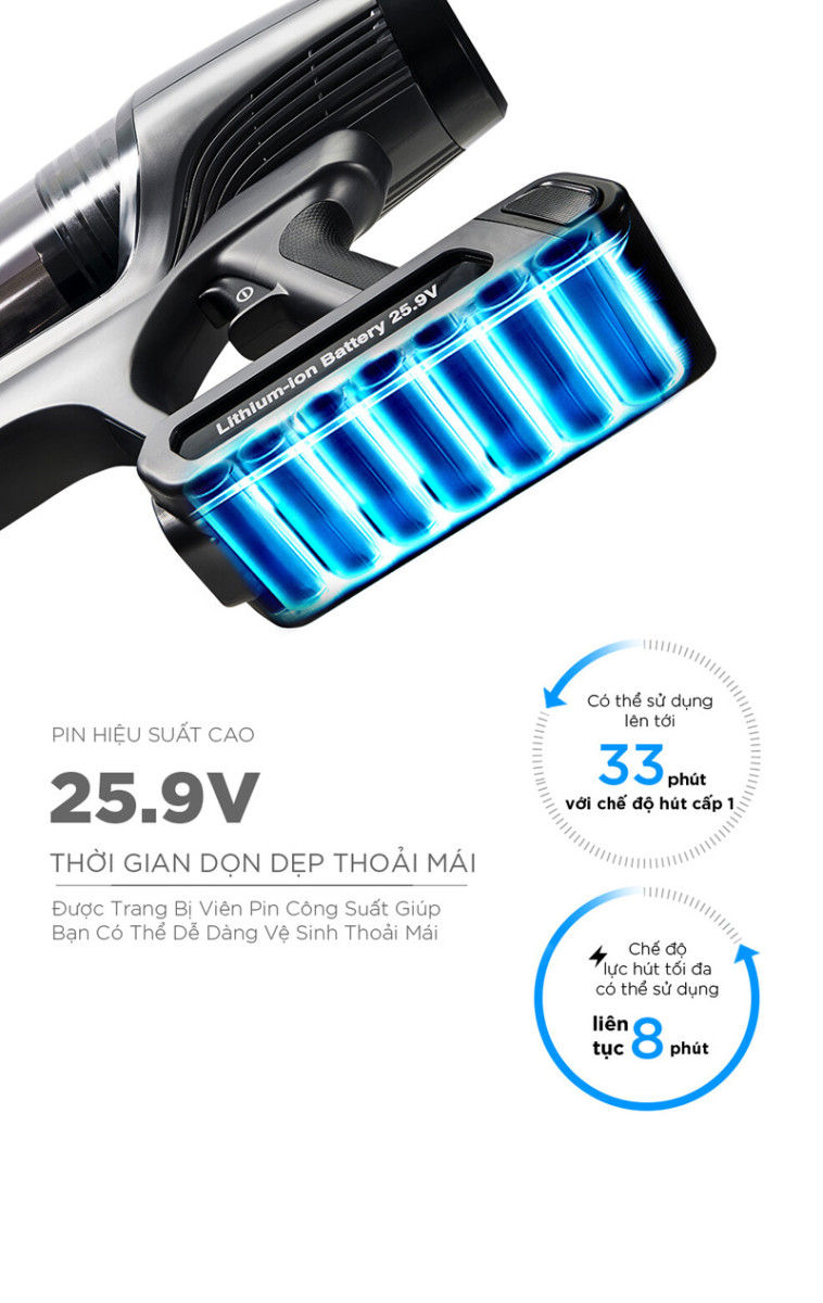 Máy hút bụi Cuckoo CVC-B1010UG - Hàng chính hãng