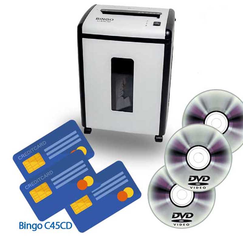 Máy hủy tài liệu Bingo C45CD - Hàng chính hãng