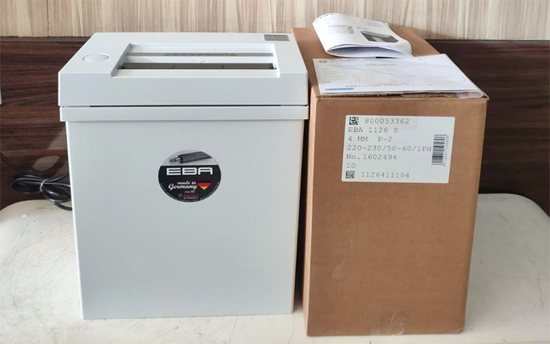 Máy hủy tài liệu EBA 1126S - Hàng chính hãng