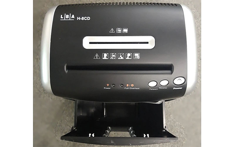 Máy hủy tài liệu LBA H-8CD - Hàng chính hãng