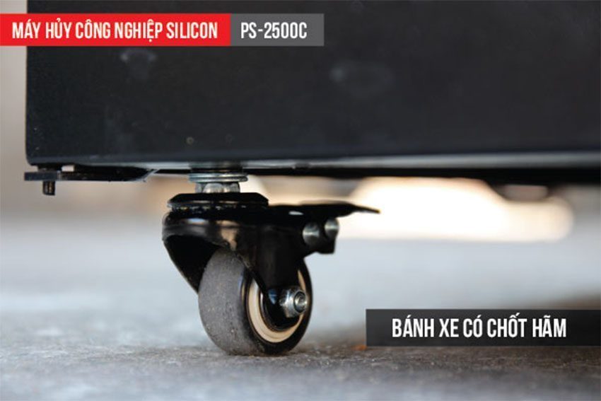 Máy hủy tài liệu công nghiệp Silicon PS-2500C - Hàng chính hãng